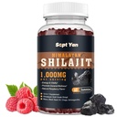 Shilajit Gummies 1000mg - Shilajit Pure Himalaya Organic for Men & Women 85+ Trace Minerals Shilajit Resin with Ashwagandha, Maca, Black Seed Oil - Energy, Brain, Immunity, Sugar Free Raspberry 60ct