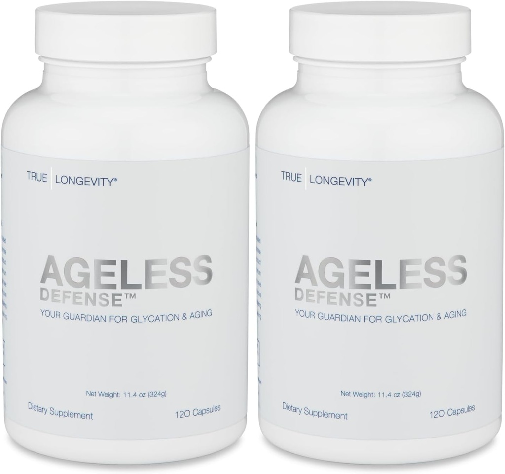 Drink HRW Ageless Defense Ultimate Formulation, Inhibits Advanced Glycation End Products, 2 Flessen, 240 Total Tablets