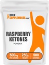 BulkSupplements.com Raspberry Ketones Poeder - Raspberry Ketones Supplement, Antioxidant Bron - voor energie ondersteuning, Glutenvrij, 500mg per portie, 250g (8.8 oz) (Pack of 1)