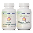 Dr Clark Store Quick para-Zap Cleanse & Mimosa Pudica Krachtige reiniging, Detox Ondersteuning & Gut Health Formule