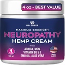 Dr. JOEL'S Neuropathy Cream - Maximale sterkte Nerve Relief Cream voor voeten, handen, benen - 4 OZ Large - Made in USA