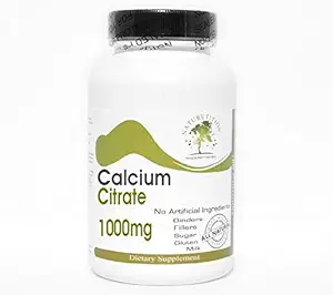 Calcium citraat 1000mg ~ 100 Capsules - Geen additieven ~ Naturetitie Supplementen