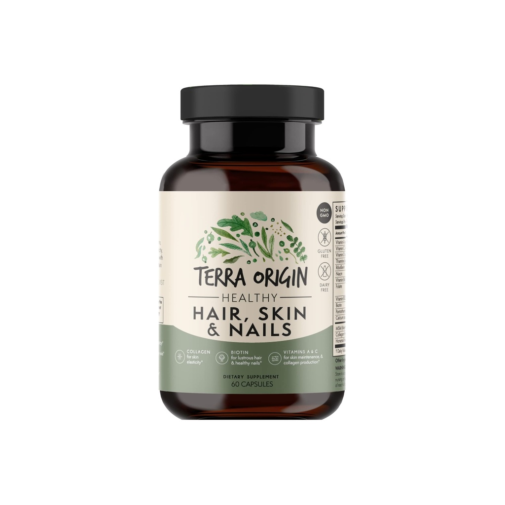 TERRA ORIGINEEL Gezond haar, huid en nagels Supplement 