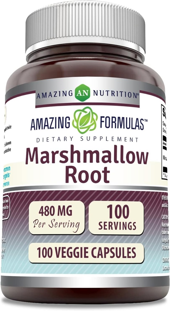 Verbazingwekkende Formules Marshmallow Root Supplement 