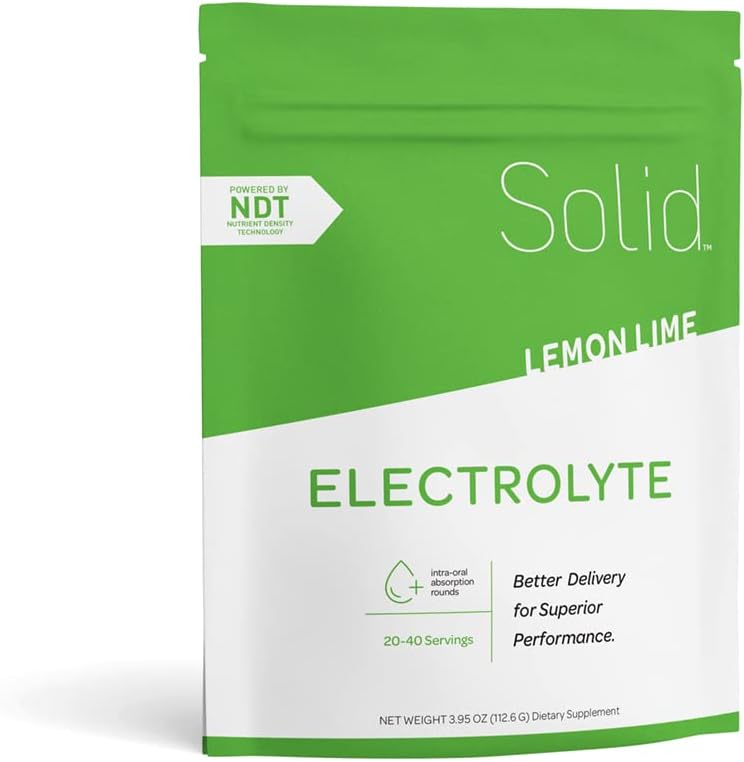 Solid Rounds Electrolyte Tablets, 80/pk (Citroen-Lime)