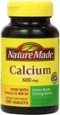 Nature Made Calcium 600 mg with Vitamin D3 for Immune Support, Tablets, 60 Count, helpt ondersteunen Bone Strength (pack of 3)