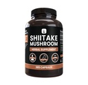 PURE ORIGINEEL INGREDIËNTEN Shiitake Mushroom (365 Capsules), Geen Magnesium of Rijst Fillers, altijd zuiver, Lab geverifieerd