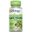 SOLARAY Black Walnut 500 mg - Whole Hull - Traditional Herbal Support Formula - Non-GMO Verified, Vegan, Lab Verified - 60-Day Guarantee - 100 Servings, 100 VegCaps
