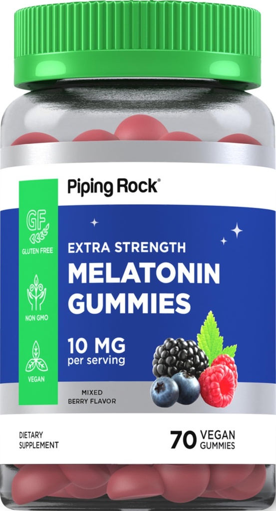 Piping Rock Melatonine Gummies 10mg 