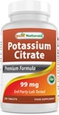 Best Naturals Kalium citraat 99mg 500 tabletten - 3rd Party Lab getest