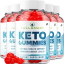 Brandstof Smart ACV Gummies Supplement - FuelSmart + ACV Weight Management Gummies Apple Cider Vinegar 1000MG, Brandstof Smart Keto Gummies Reviews, Vitamine B12 (5 Pack - 300 Gummies)