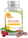 Zahler Energizer - Folaat en B12 supplement - snelle oplossen Cherry Flavor Lozenges Dual Vitamin Methylated B12 & Folaat Supplement met 1360 mcg Foliumzuur (360 Telling)
