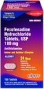 Ohm Allergie Geneeskunde Fexofenadine 180mg - 24-uursrelief voor niezen en Allergie Symptomen, Non-Drowsy - 24-uurs antihistamine tabletten voor effectieve verlichting - 150 Telling (Single Pack)