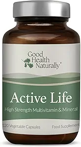 Active Life Capsules - Dagelijkse Multivitamine Supplementen voor het Immuunsysteem 180 Capsules - Goede gezondheid Natuurlijk