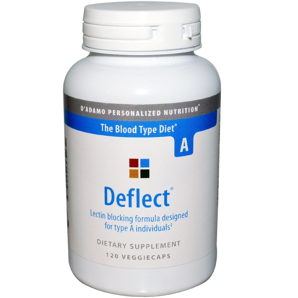D'Adamo Gepersonaliseerde Voeding Deflect A, 120 Tel.