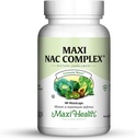 Maxi NAC Complex met Molybdenum en verminderde L Gluatathion Capsules, 60 Tellen