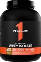 Artikel 1 R1 Proteïne Wei-isolaat - met 25g eiwit & 6g BCAA uitsluitend afkomstig van geïsoleerde en gehydrolyseerde bronnen voor workoutherstel (5 pond*, Vanillebotercake)