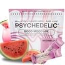 Good Mood Mix - Watermeloen - Powder Packets - Calming Kava Drink Mix - Easy Open Single-Serving - Flavored Kava Powder - Mucuna Pruriens - Stevia - Non Alcoholic Adaptogen Mocktails - 14 Stick