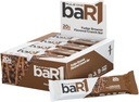 Regel 1 baR1 Crunch Bar - On-The-Go Handige Protein Snack Bars met 20g Premium Protein, natuurlijk verpakt met EAA's/BCAA's, Hunger-Filling Fiber (12 Count Box, Fudge Brownie)