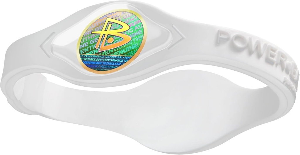 Power Balance-The Original Performance Polsband (Wit/Wit, Groot)