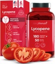 Lycopene 50mg 180 Vegetarian Capsules | Supplement Health | Natural Tomato Extract Non-GMO | Pure Powder
