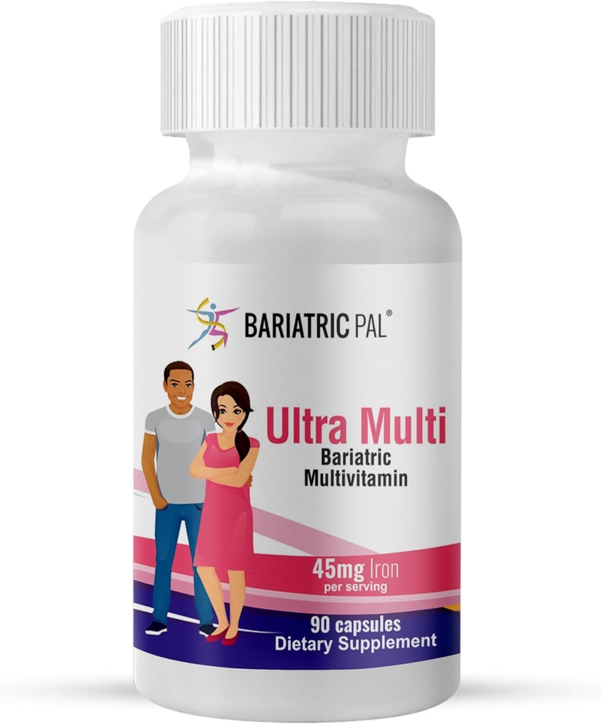 BariatricPal Ultra Multi-Bariatrische Multivitamine Capsules (90 Aantal)