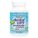 Natures Plus Volwassenen Tandverzorging Probiotica - Supplement voor Tanden & Gum Gezondheid - Pepermunt smaak - 60 Vegetarische Lozen (30 Servers)