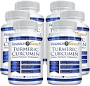 Onderzoek Geverifieerde Kurkuma Curcumin - met BioPerine, Curcumin C3 Complex - Vegan - Made in The USA - 360 Capsules