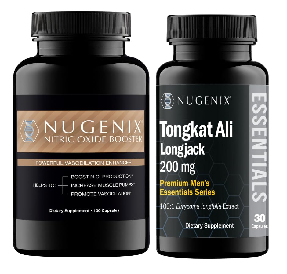 Nugenix Nitric Oxide Booster en Tongkat Ali Supplementen voor mannen