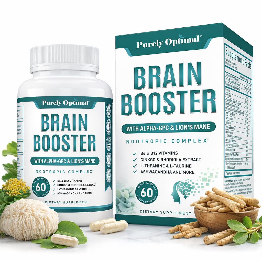 Pure Optimale Hersenen Booster Nootrope Supplement 