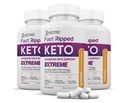 (3 Pack) Fast Ripped Keto ACV Extreme Pillen 1675MG Keto Ondersteuning Blend Capsule alternatief voor Keto ACV Gummies Geformuleerde Apple Cider Vinegar Extra Virgin Olive Oil Powder Green Tea Leaf 180 Capsules
