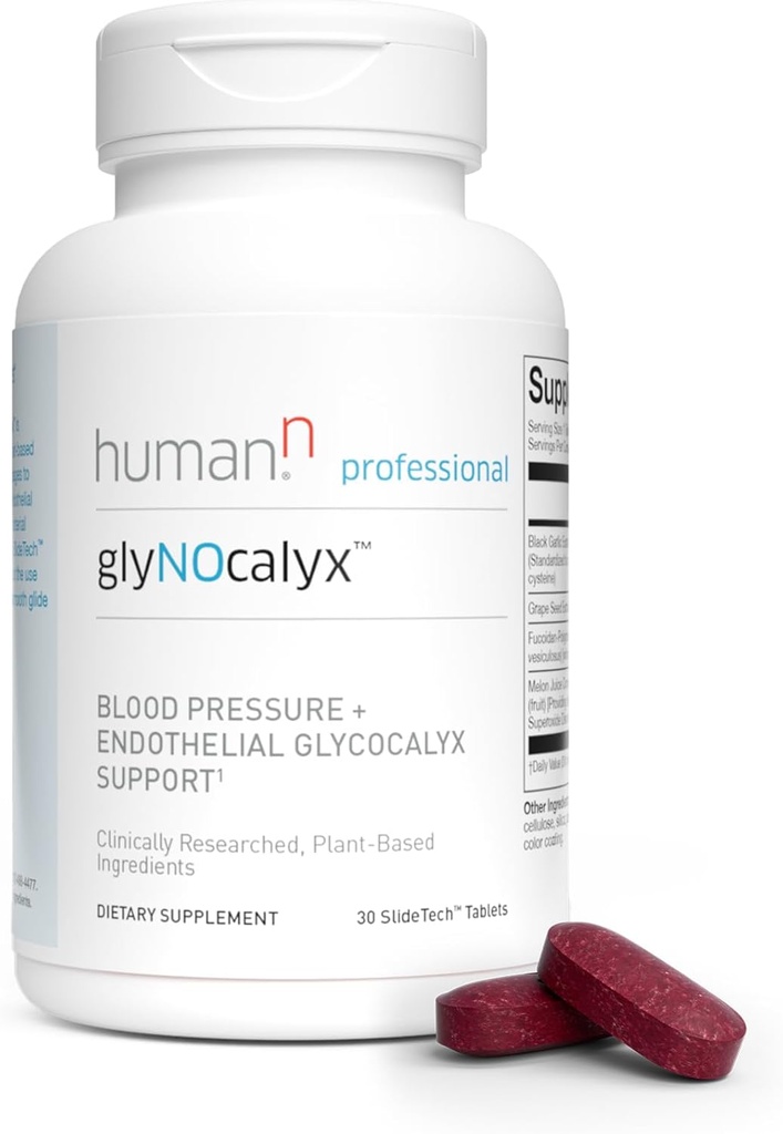 Humanen glyNOcalyx Tablets - Endothelial Glycocalyx, Circulatie & Nitric › Ondersteuning 