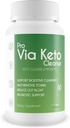 Pro Via Keto Cleanse - Help Remove Toxins & Impurities - Plant-Based Natural Keto Cleanse with Probiotic Support - Support Digestive Cleansing & Reduced Gut Bloat - Aid Waste Removal & Detoxification