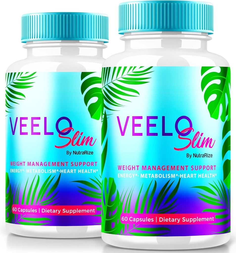 (2 Pack) VeeloSlim, Veelo Slim Advanced Weight Loss Capsules, Premium Keto Supplement, Alle Natuurlijke Keto Ondersteuning Pillen, VeeloSlimming Keto Formule, Officiële VeeloSlimmer Beoordelingen (120 Capsules)