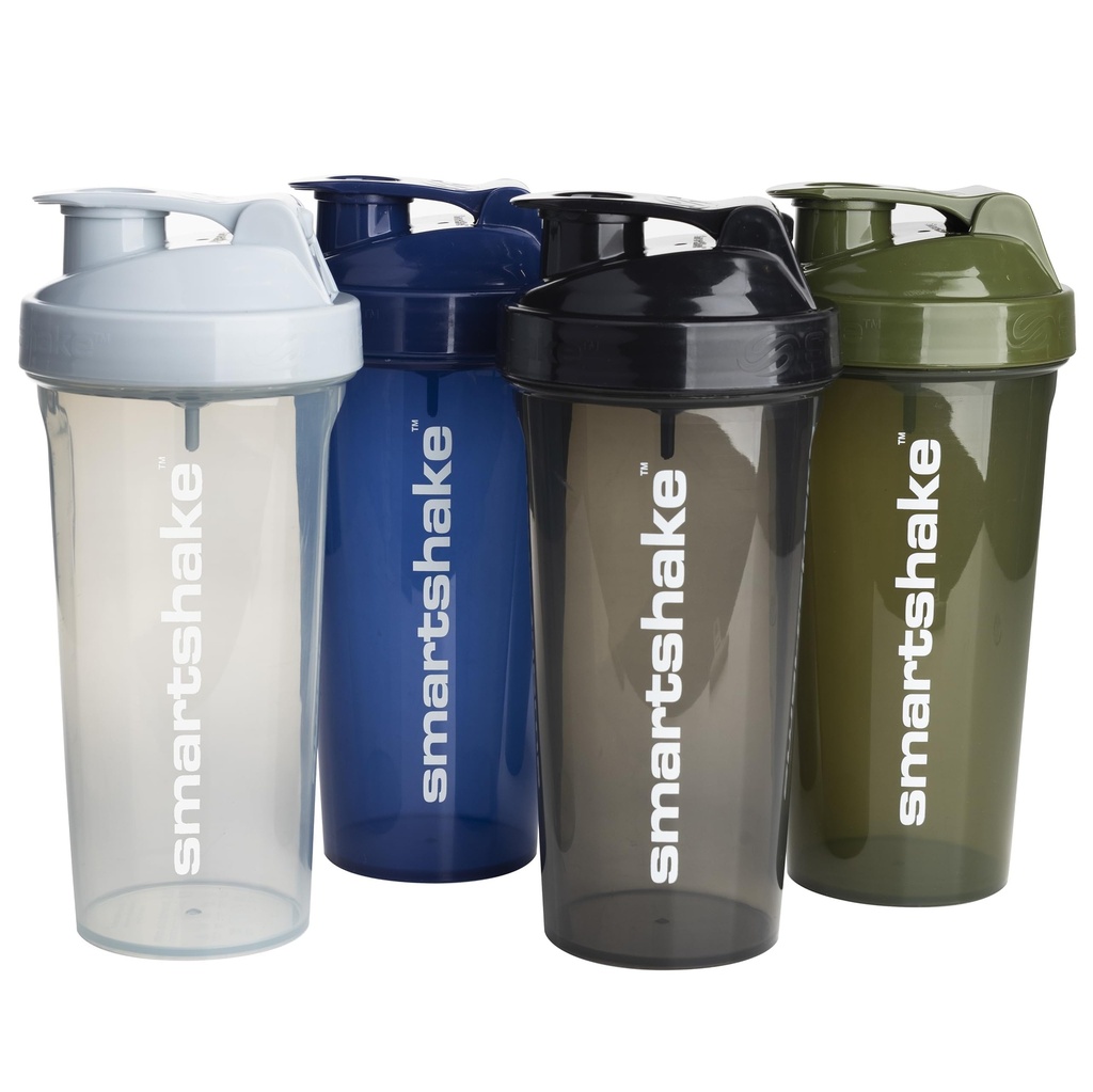 Smartshake Lite 4-pack Proteine Shaker Bottle 800 ml 