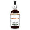 Hawaii Pharm Hibiscus Alcoholvrije Extract, Glycerite voor antioxidant Ondersteuning, Promoot Circulatie, Ondersteunt de vitaliteit van het hart, Verbetert de leverfunctie, verfrist en Revitaliseert - 2 fl.oz