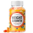 NutraPep Teens Height Growth Supplement Gummies - Kids Grow Taller Natural Height Increaser Multivitamin - with Calcium Vitamin D3 K2 Zinc L-Arginine L-Glutamine L-Ornithine for Boys Girls