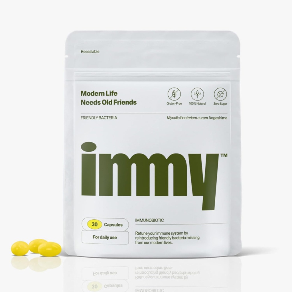 IMMY Immune Supplement for Mood Support and Gut Health, 30 ct. - Ondersteunt Joint Relief, Focus & Mood Support, Natural Calming Aid