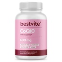 Co-enzym CoQ10 600 mg per capsule met Bioperine (60 Vegetarische Capsules) Natuurlijk gefermenteerd - Geen Titaniumdioxide - Geen Fillers - Geen Stearates - Veganistisch - Glutenvrij - Niet GGO
