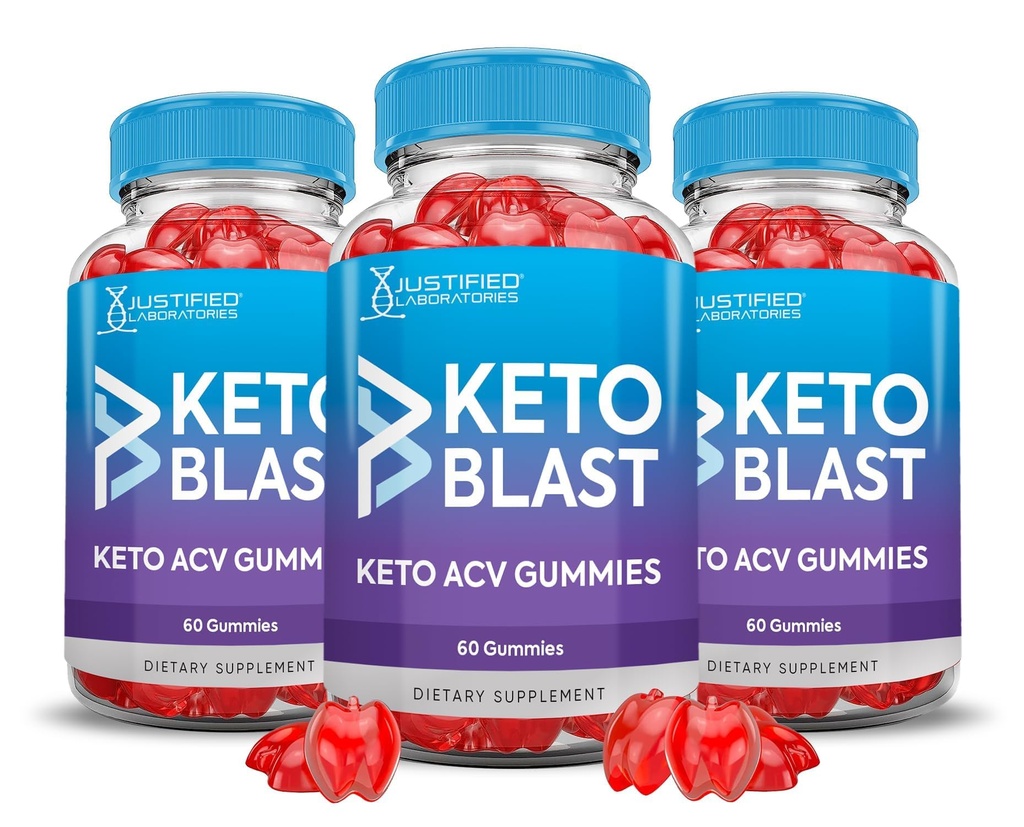 (3 Pack) Apple Cider Vinegar Gummies 1000MG Keto Blast Keto ACV Gummies Geavanceerde formule samengesteld met Granaatappel Beet Juice Powder B12 Vegan Non GMO 180 Gummys