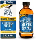 Natural Path Silver Wings Collective Silver Liquid - Enhanced Immune Support Supplement - 250ppm (1250mcg) - 8oz