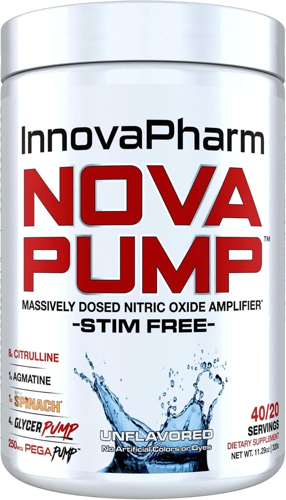 InnovaPharm NOVAPUMP (ongearomateerd) 320 Gram