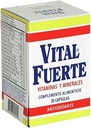 Vitale Fuerte, vitamines en mineralen supplement, 30 capsules, fles.