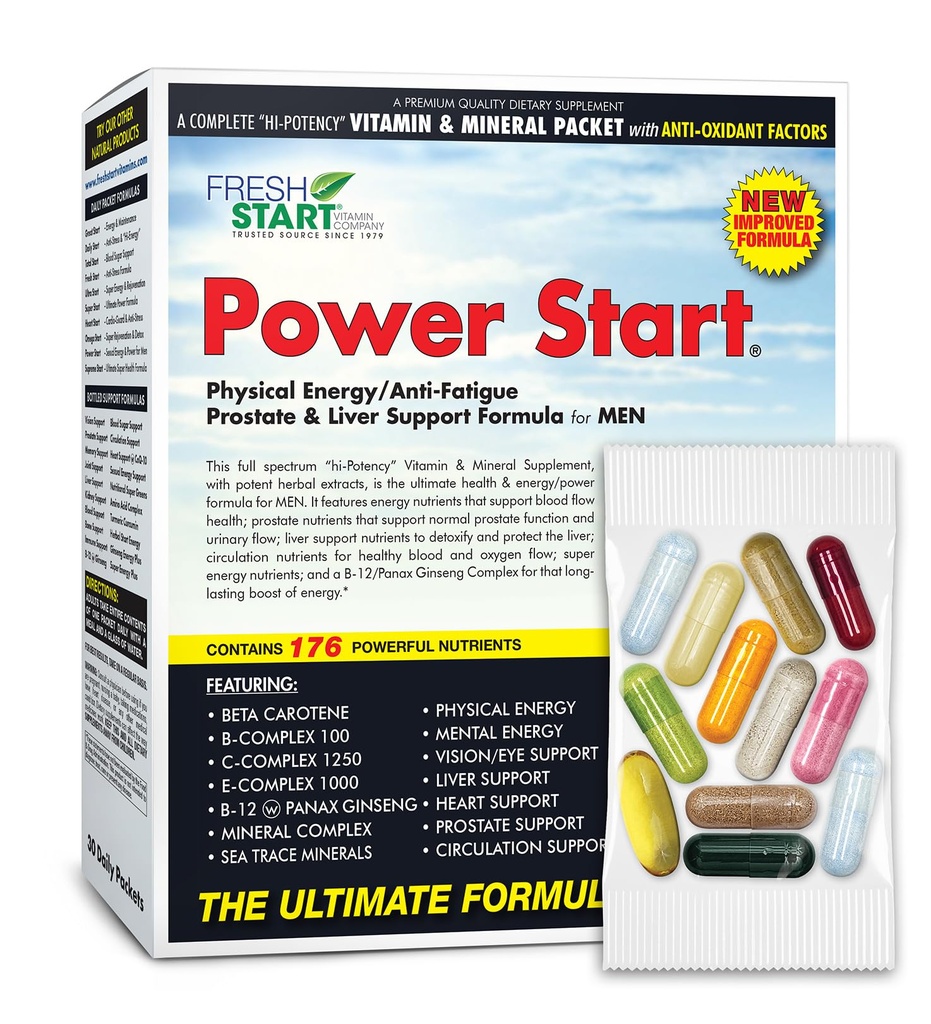 Power Start Complete dagelijkse vitamine Pack 