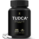 HUMANX TUDCA+ 1000mg Bile Salts Lever Support Supplement, lever en galblaas Cleanse Supplement - Veganistisch, niet GGO - USA Makkelijk te slikken Capsules - Tauurourso deoxycholzuur Supplementen