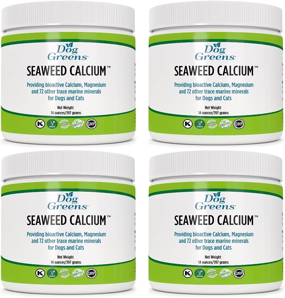 Seaweed Calcium Mineral Supplement voor honden en katten, 14 oz - Voorheen Natuur