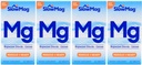 Traag Mag Magnesiumchloride en Calcium, 60 tabletten Elk (waardeverpakking van 4)