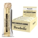 Barebells Proteïne Bars White Chocolate Amandel - 12 Telling, 20g Hoge Proteïne Treats - Chocolade Voeding Bar met 1g Totaal Suikers - On-The-Go Breakfast of Post-Workout Snack