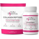 Annatrol Bone Support & FORTIBONE Collagen Peptides w/FORTIGEL, VERISOL en TENDOFORTE - Complete Bone, Joint, Skin, Hair, Nails & Metabole Support (Pouch, 401.7G)