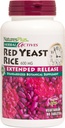 NaturesPlus Herbal Actives Red Gist Rice Extended Release 600 mg - 60 tabletten, Verpakking van 3 - Ondersteunt algemeen welzijn - Vegetarisch, Glutenvrij - 180 Totaal porties